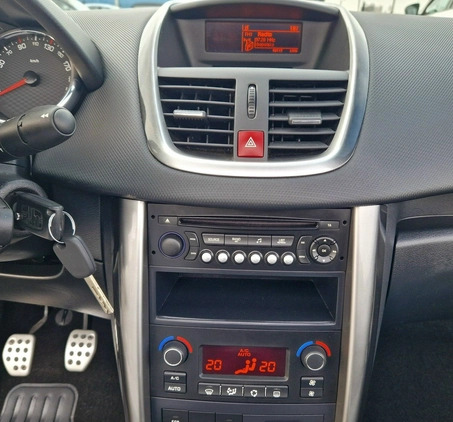 Peugeot 207 CC cena 21999 przebieg: 150000, rok produkcji 2012 z Szlichtyngowa małe 667